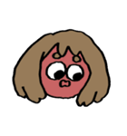 お茶子の顔スタンプ（個別スタンプ：20）