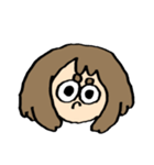 お茶子の顔スタンプ（個別スタンプ：21）