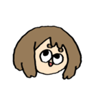 お茶子の顔スタンプ（個別スタンプ：22）