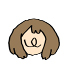 お茶子の顔スタンプ（個別スタンプ：25）