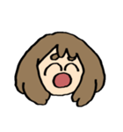 お茶子の顔スタンプ（個別スタンプ：32）
