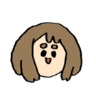 お茶子の顔スタンプ（個別スタンプ：34）