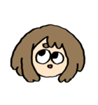 お茶子の顔スタンプ（個別スタンプ：35）