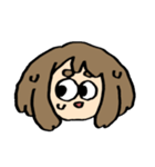 お茶子の顔スタンプ（個別スタンプ：38）