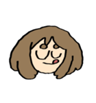 お茶子の顔スタンプ（個別スタンプ：40）