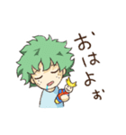 A組 日常会話スタンプ NO,1（個別スタンプ：1）