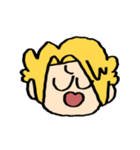 上鳴の顔スタンプ（個別スタンプ：9）