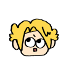 上鳴の顔スタンプ（個別スタンプ：20）