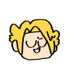 上鳴の顔スタンプ（個別スタンプ：22）