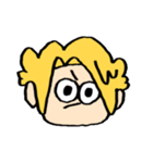 上鳴の顔スタンプ（個別スタンプ：31）