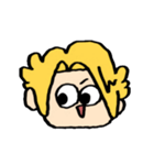 上鳴の顔スタンプ（個別スタンプ：34）