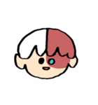 轟くんの顔スタンプ（個別スタンプ：28）