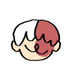 轟くんの顔スタンプ（個別スタンプ：29）