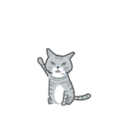 ふわふわした猫（個別スタンプ：7）
