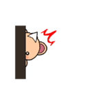 動くお化けクマ（個別スタンプ：14）