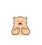 うごく！シロクマシンプル 働くシロクマ（個別スタンプ：20）