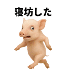 BIGなミニブタのスタンプ（個別スタンプ：15）
