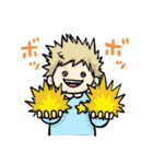 ヒロアカスタンプ(ヤチダ)（個別スタンプ：12）