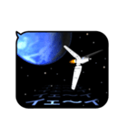 スペースファンタジー5（アニメーション）（個別スタンプ：21）