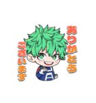 【動く】ごちゃまぜヒロアカスタンプ（個別スタンプ：1）