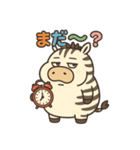 ぽっちゃりシマウマの日常（個別スタンプ：17）