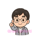 Dr. Sam オフィス - 英語（個別スタンプ：3）
