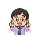 Dr. Sam オフィス - 英語（個別スタンプ：5）