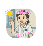 看護学生のあるある（その4）（個別スタンプ：1）