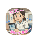 看護学生のあるある（その4）（個別スタンプ：10）