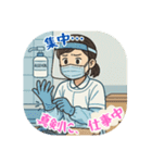 看護学生のあるある（その4）（個別スタンプ：14）