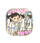 看護学生のあるある（その4）（個別スタンプ：19）