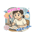 看護学生のあるある（その4）（個別スタンプ：37）
