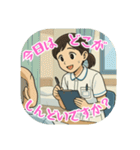 看護学生のあるある（その5）（個別スタンプ：1）