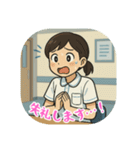 看護学生のあるある（その5）（個別スタンプ：5）