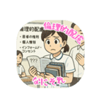 看護学生のあるある（その5）（個別スタンプ：10）