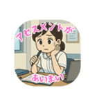 看護学生のあるある（その5）（個別スタンプ：23）