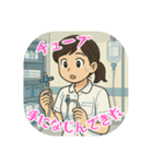 看護学生のあるある（その5）（個別スタンプ：35）