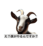 セレブリティヤギさん（個別スタンプ：2）