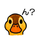 トリのおしゃべり6 - カルガモ3（個別スタンプ：16）