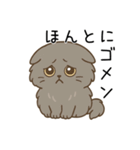 ペルシャ猫のクセつよスタンプ（個別スタンプ：8）