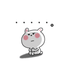 かわいいうさぎのスタンプ37(喜怒哀楽)（個別スタンプ：33）