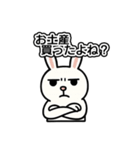 とにかくおみやげをねだるウサギ（個別スタンプ：5）