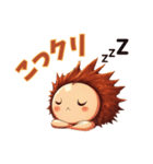 しゃべくり栗スタンプ（個別スタンプ：9）