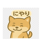 かわいい柴犬くんスタンプ（個別スタンプ：2）