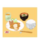 今日何食べよ？～お昼ご飯編～（個別スタンプ：1）