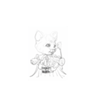ひたすらシュールなお絵書き風LINE STAMP！（個別スタンプ：3）