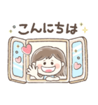 かわいい敬語❤️ぱっつんボブの女の子（個別スタンプ：7）