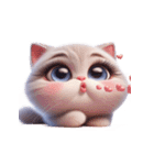 ペルシャ猫 無実の顔（個別スタンプ：6）