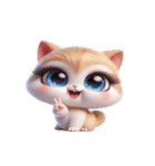 ペルシャ猫 無実の顔（個別スタンプ：17）