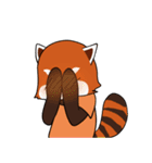 レッサーパンダの甘いおやつ（個別スタンプ：6）
